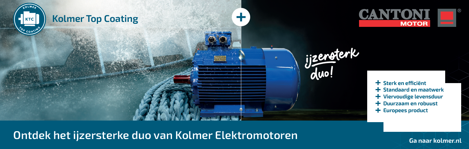 Kolmer Top Coating en Cantoni elektromotor ijzersterk duurzaam duo